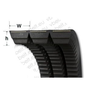  Anchetă cu curele în V înguste cu bandă