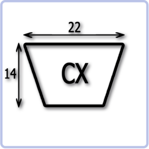 V-belt C22/CX StarkLine