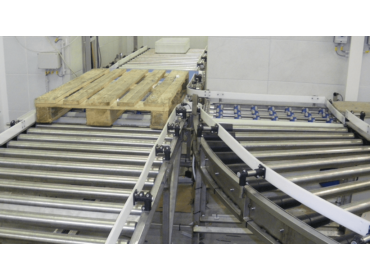 driven and gravity roller tracks