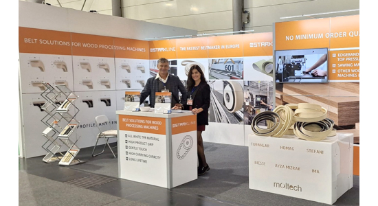 See You at Ligna! Tailor-Made Belts for Woodworking Machines
