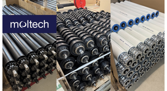 Heavy-Duty Steel Conveyor Rollers – Built to Your Specifications