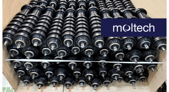 Heavy-Duty Conveyor Rollers with Smart Self-Cleaning Design