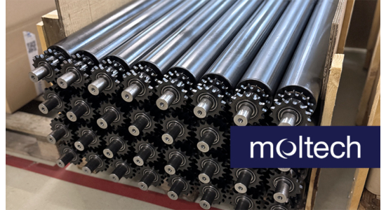 Heavy-Duty Steel Conveyor Rollers – No Minimum Order Required